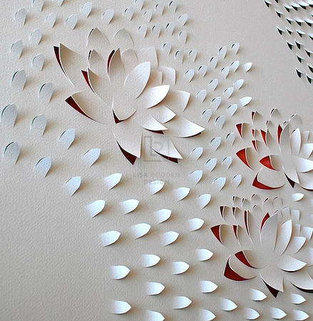 Lotus Flow I (Triptych)