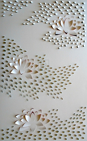Lotus Flow II (Triptych)