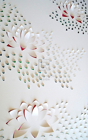 Lotus Flow III (Triptych)