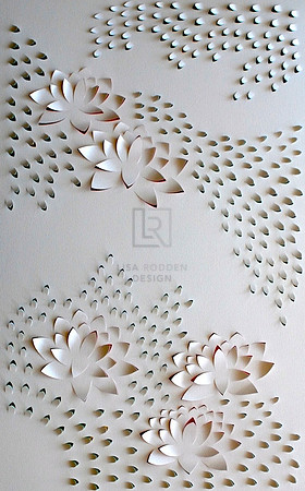 Lotus Flow I (Triptych)